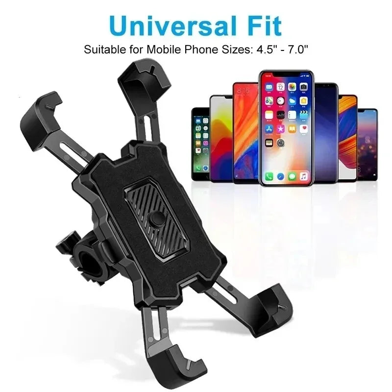 Support téléphone rotatif à 360° VIKEFON pour vélo électrique, compatible iPhone, idéal pour vélo, VTT et moto. Support de fixation sécurisé avec système antidérapant