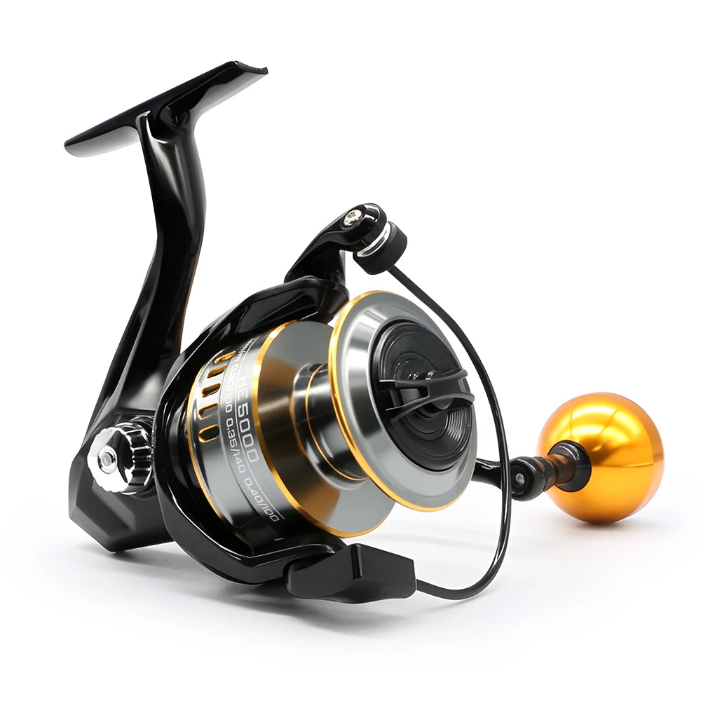 Moulinet Spinning Métal Rooblinos – Ratio 5.2:1 Haute Résistance Mer & Eau Douce