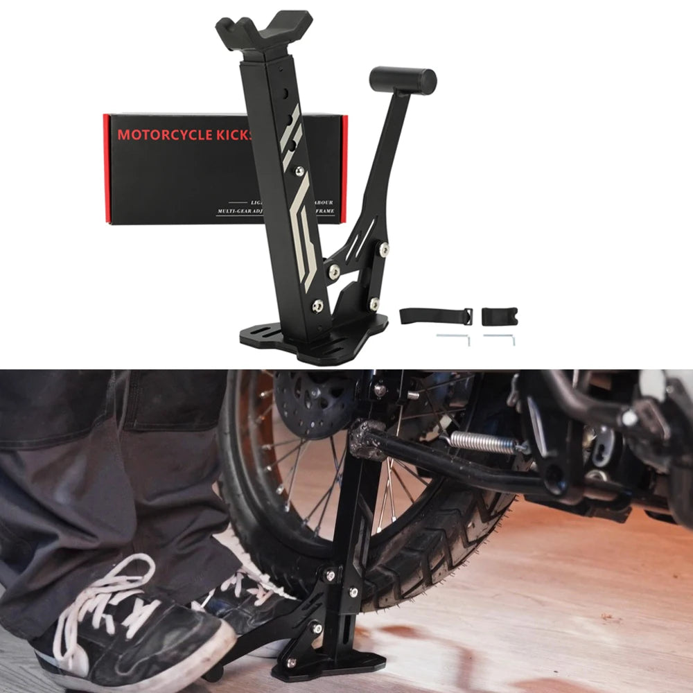 Béquille d'atelier universelle pour moto