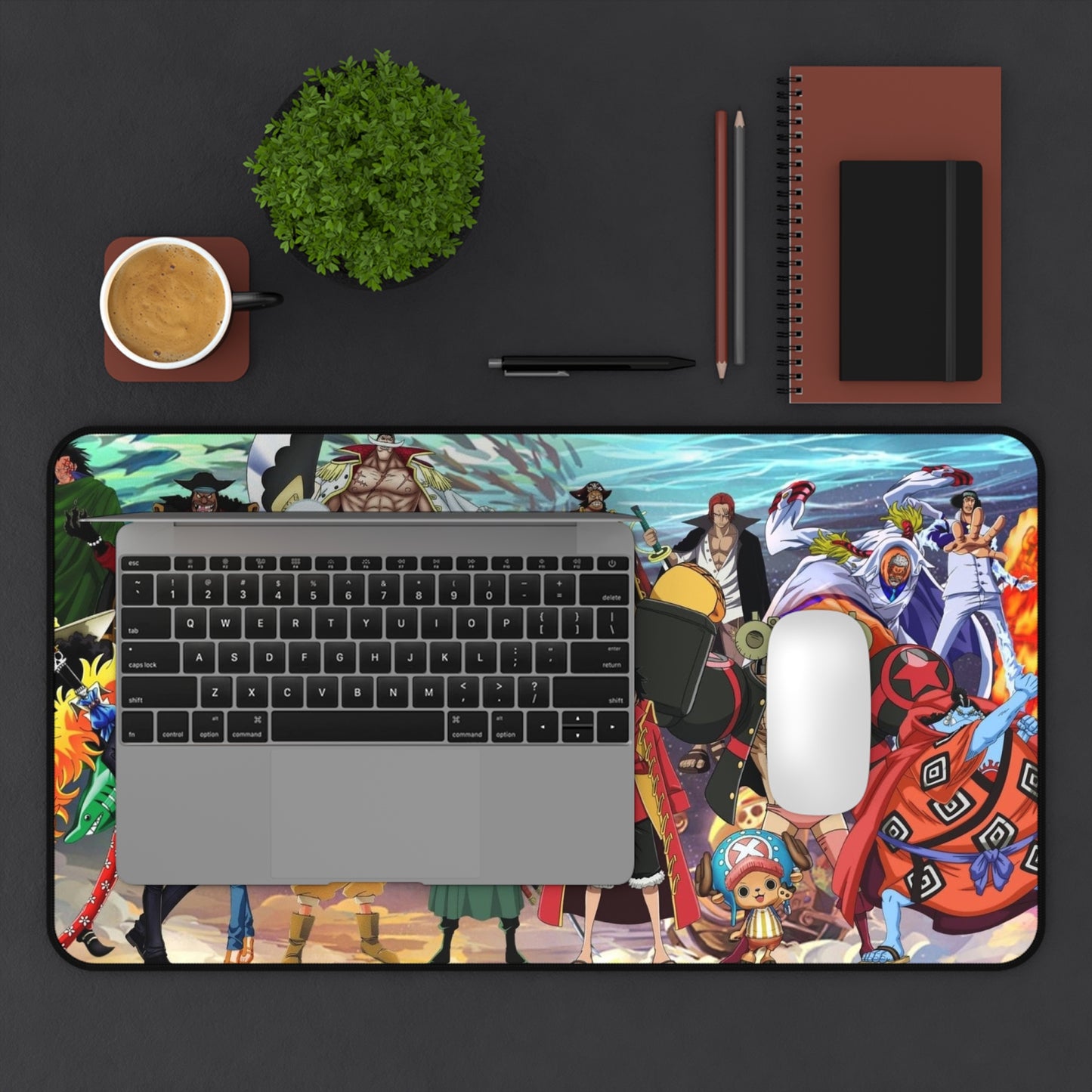 Tapis de Souris XXL One Piece – Équipage Mugiwara Design Premium Antidérapant