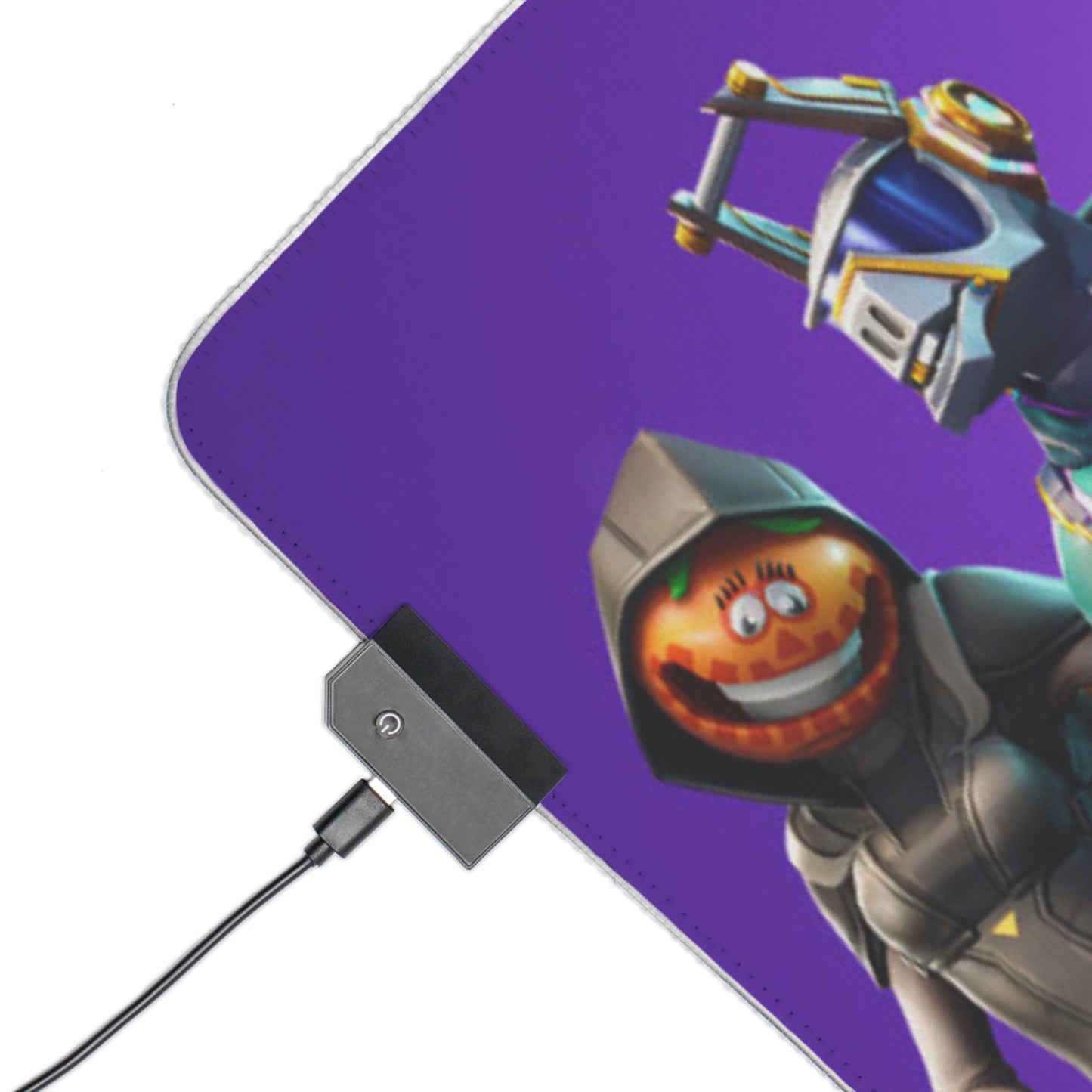 Tapis Fortnite LED XXL – Mouse Pad Gamer RGB Antidérapant Grand Format