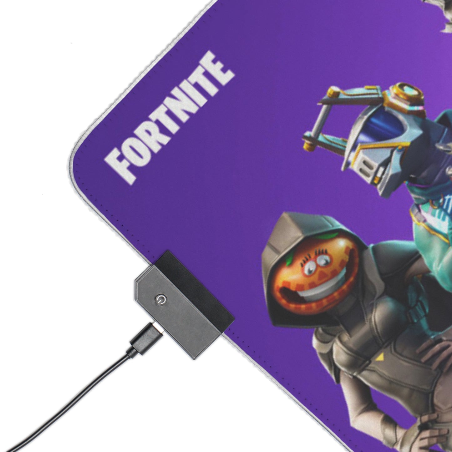 Tapis Fortnite LED XXL – Mouse Pad Gamer RGB Antidérapant Grand Format
