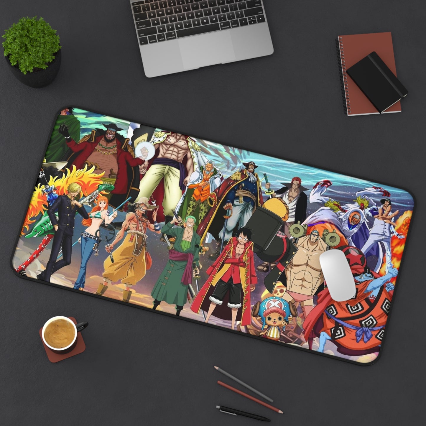 Tapis de Souris XXL One Piece – Équipage Mugiwara Design Premium Antidérapant