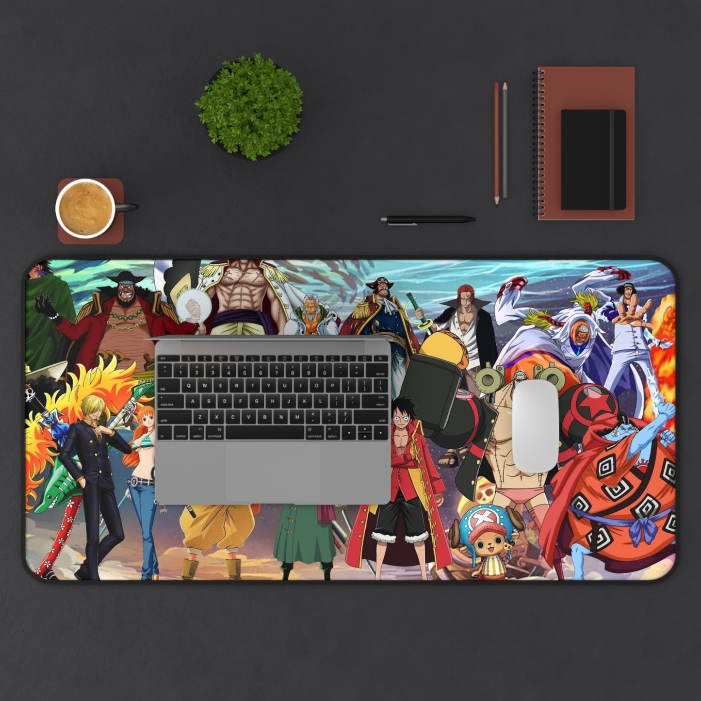 Tapis de Souris XXL One Piece – Équipage Mugiwara Design Premium Antidérapant