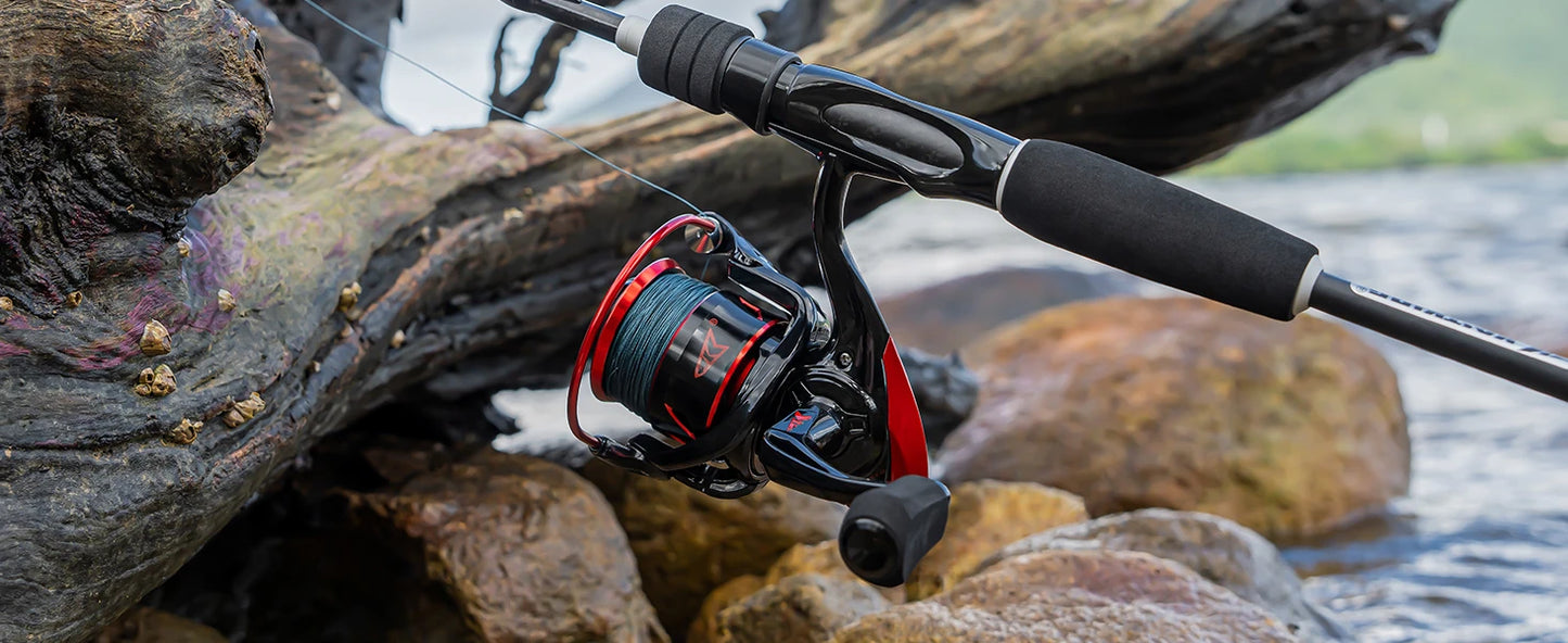 Moulinet Spinning KastKing Sharky III – 18KG Frein, 10+1 Roulements, Haute Performance