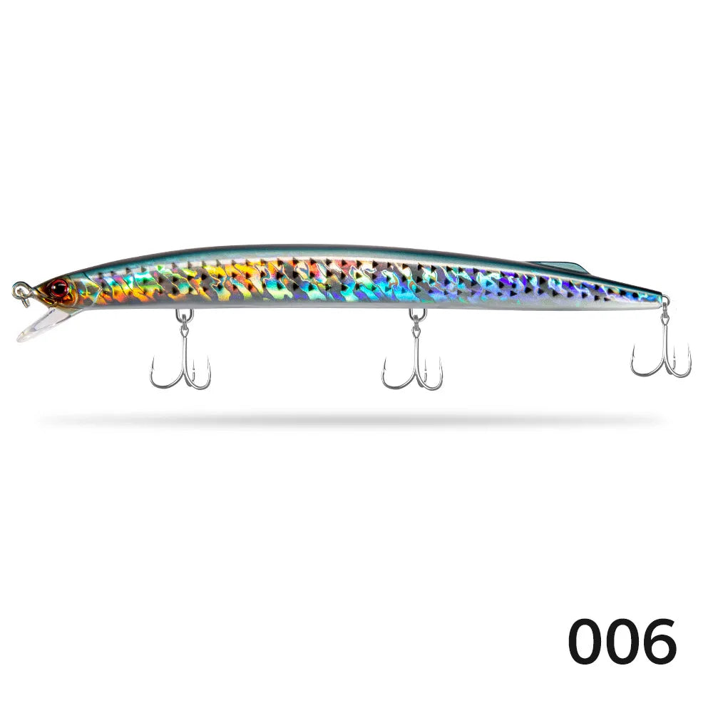 D1 Sea Fishing Minnow 190mm – Leurres coulant haute performance