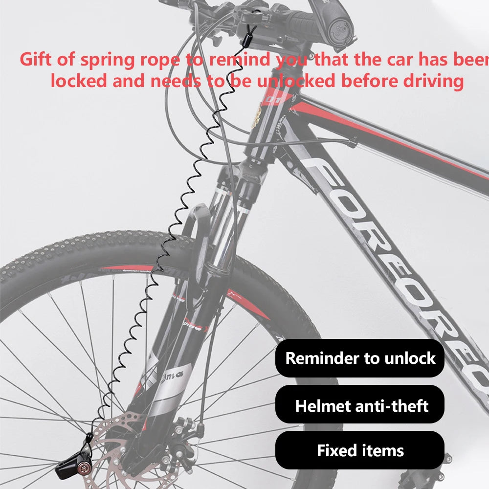 Antivol de disque de frein pour moto avec alarme, cadenas de sécurité pour roue, étanche, alarme puissante de 110 dB, système antivol pour moto avec verrou de disque.