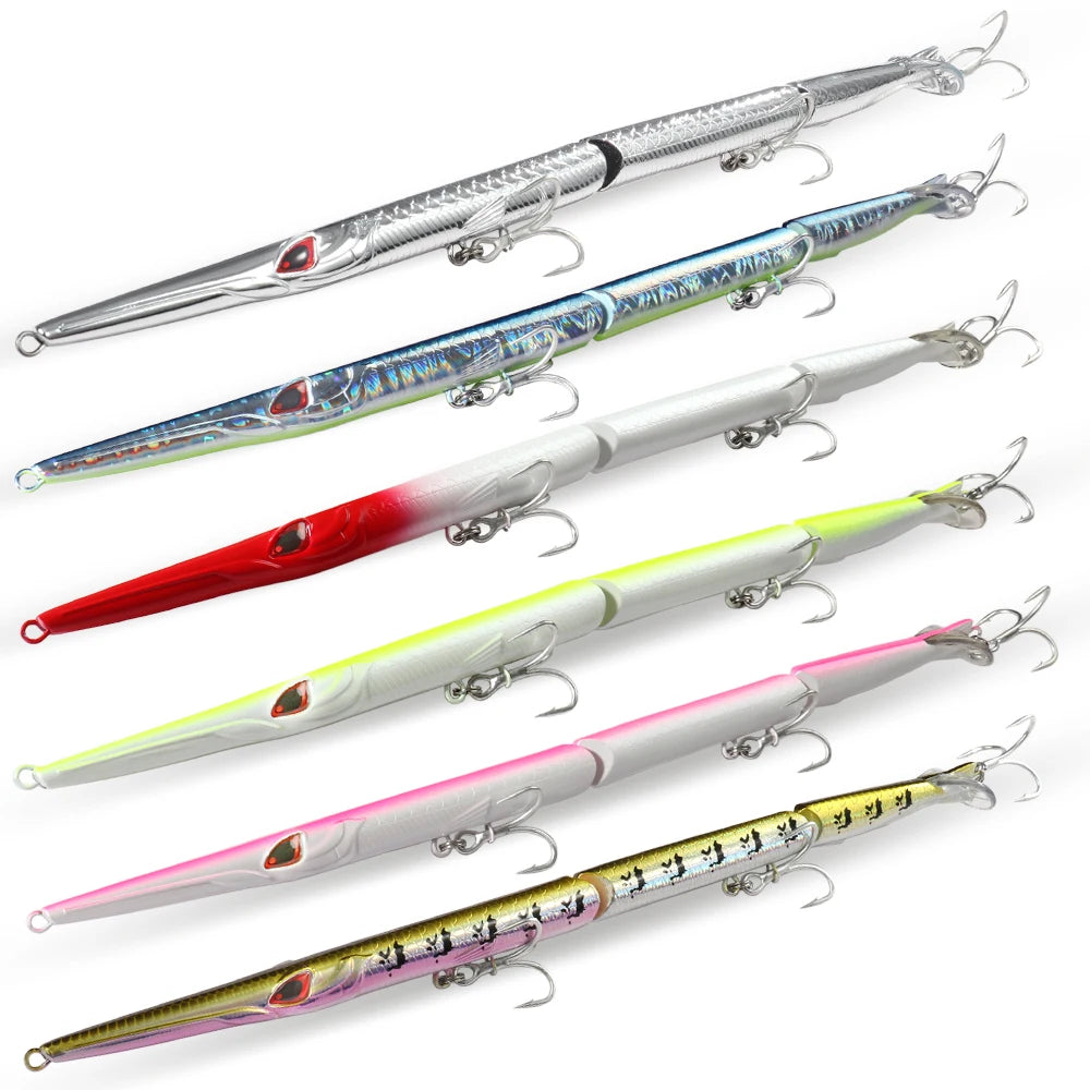 Leurre Poisson Articulé 25,5cm – Swimbait Multi Joint Slow Sinking Haute Efficacité