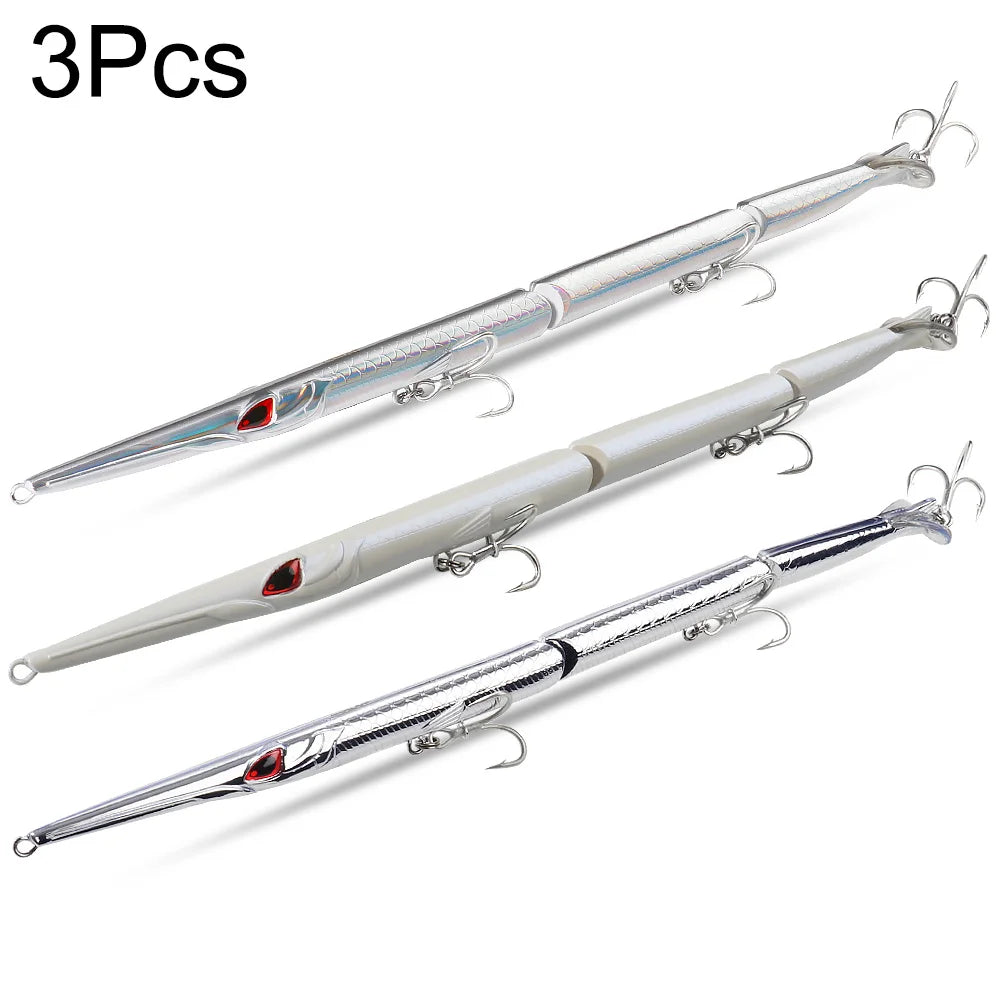 Leurre Poisson Articulé 25,5cm – Swimbait Multi Joint Slow Sinking Haute Efficacité