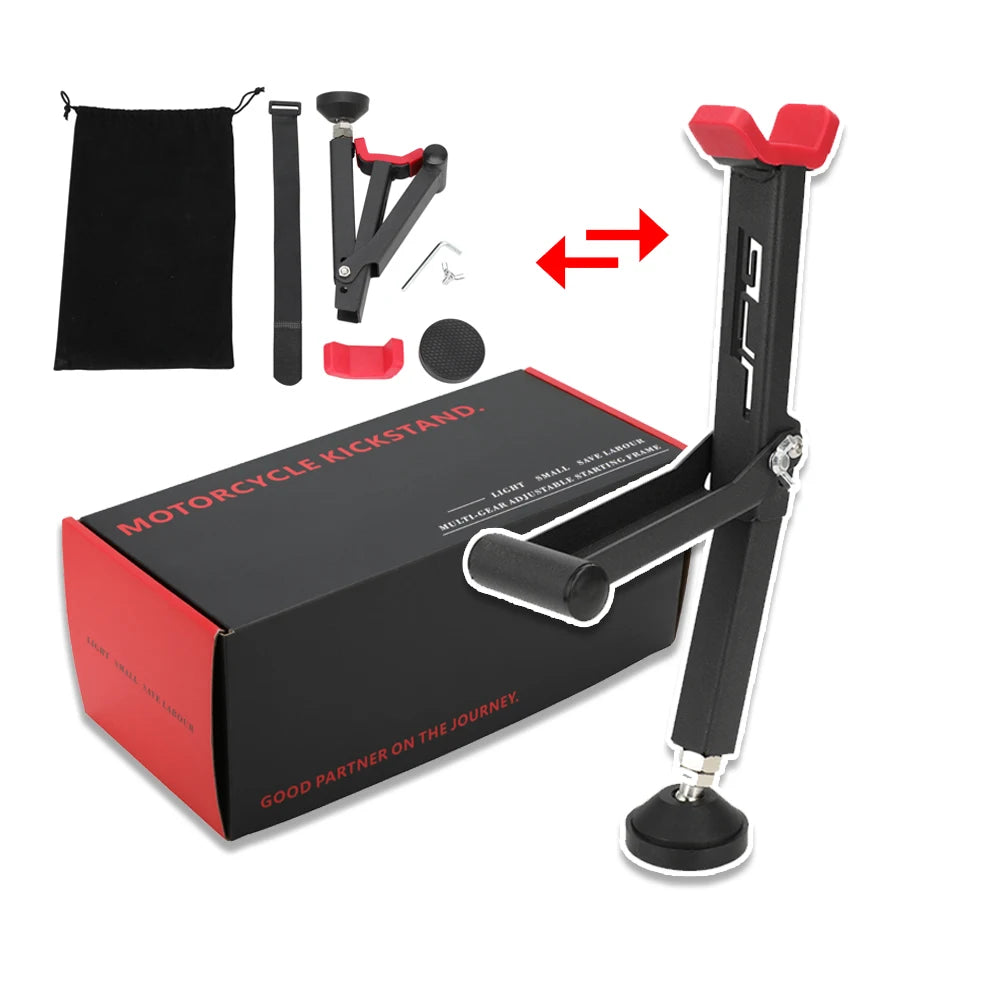 Béquille d'atelier universelle pour moto