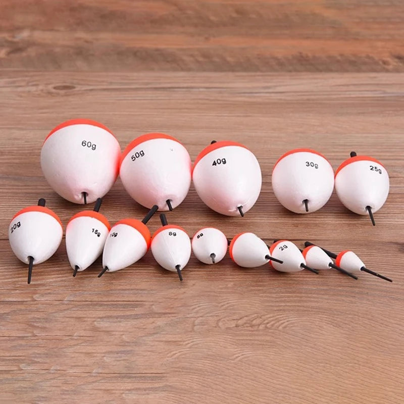 Flotteur Pêche EVA x5 – Bouée Lancer Longue Distance Mer & Carpe Haute Visibilité