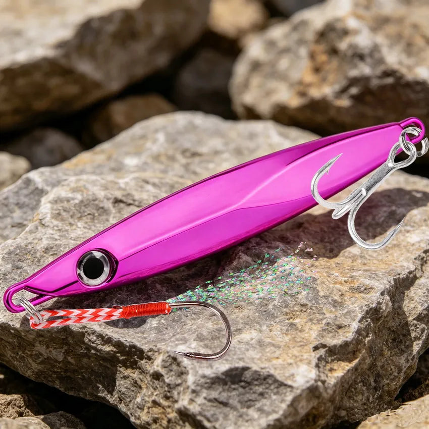 Leurre Jig Métallique Mer – 10 g à 40 g – Casting & Jigging pour Carnassiers