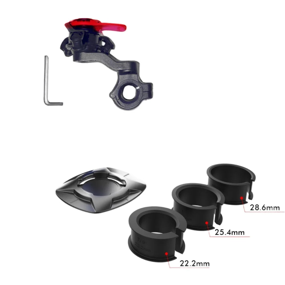 Support Téléphone Moto 360° Anti‑Vibration – Fixation Guidon Ultra Stable Haute Sécurité