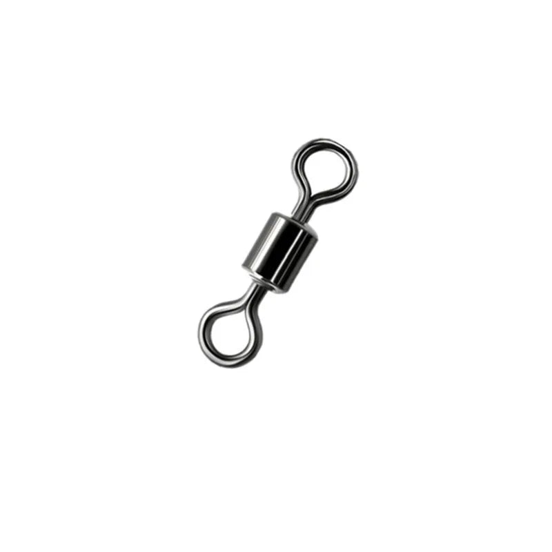 Lot de 100 Émerillons Pêche Inox – Connecteurs Ultra Résistants pour Ligne & Leurres