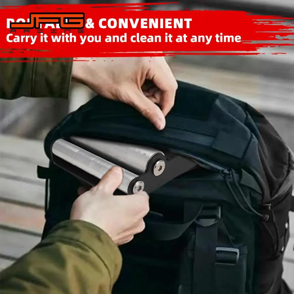 Support de nettoyage de pneus de moto, support de lavage portable à chaîne