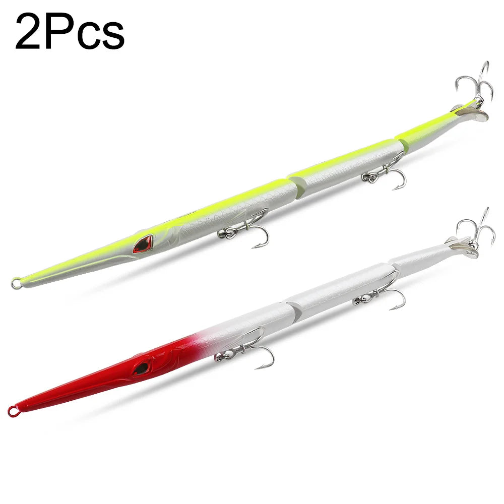Leurre Poisson Articulé 25,5cm – Swimbait Multi Joint Slow Sinking Haute Efficacité