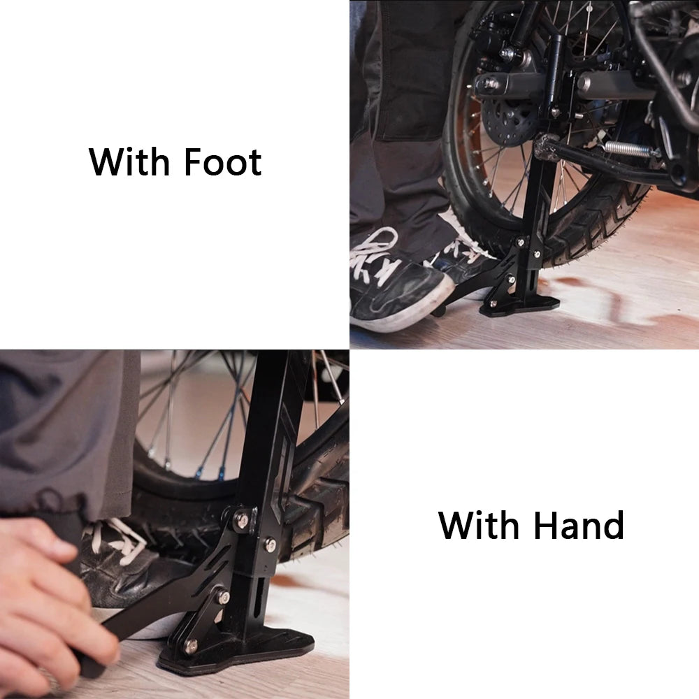 Béquille d'atelier universelle pour moto
