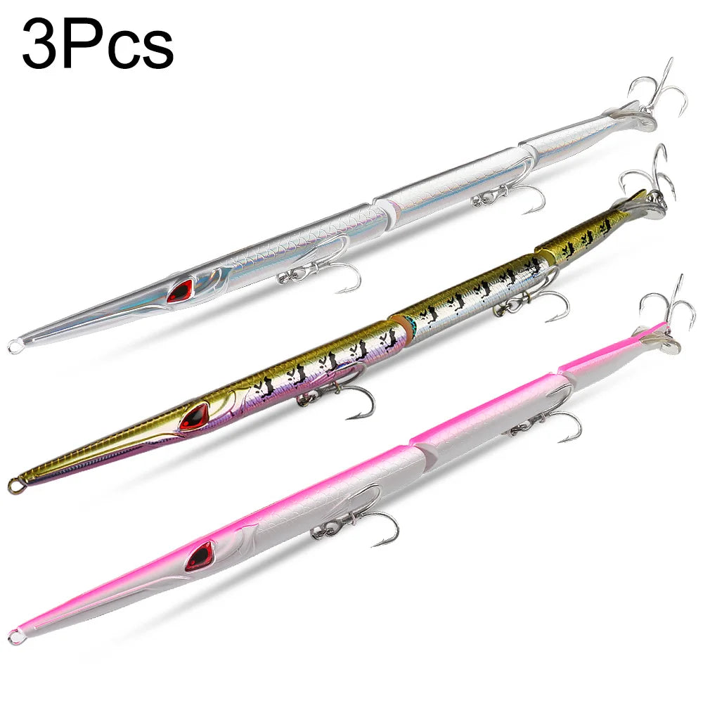 Leurre Poisson Articulé 25,5cm – Swimbait Multi Joint Slow Sinking Haute Efficacité