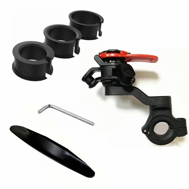 Support Téléphone Moto – Fixation Guidon (Rotation 360°)
