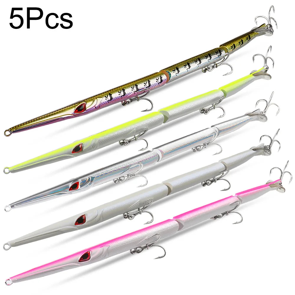 Leurre Poisson Articulé 25,5cm – Swimbait Multi Joint Slow Sinking Haute Efficacité