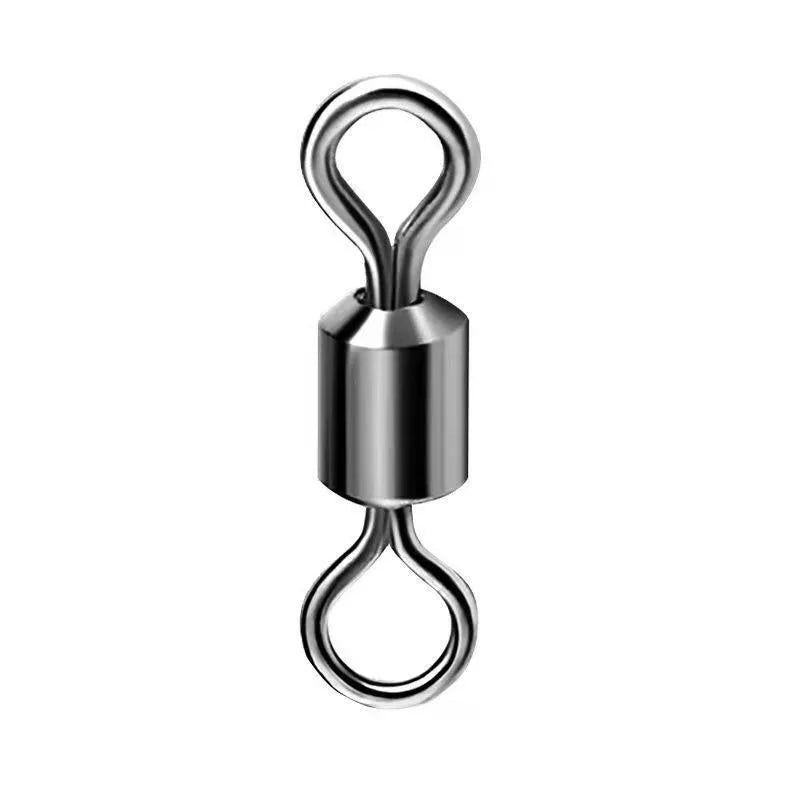 Lot de 100 Émerillons Pêche Inox – Connecteurs Ultra Résistants pour Ligne & Leurres