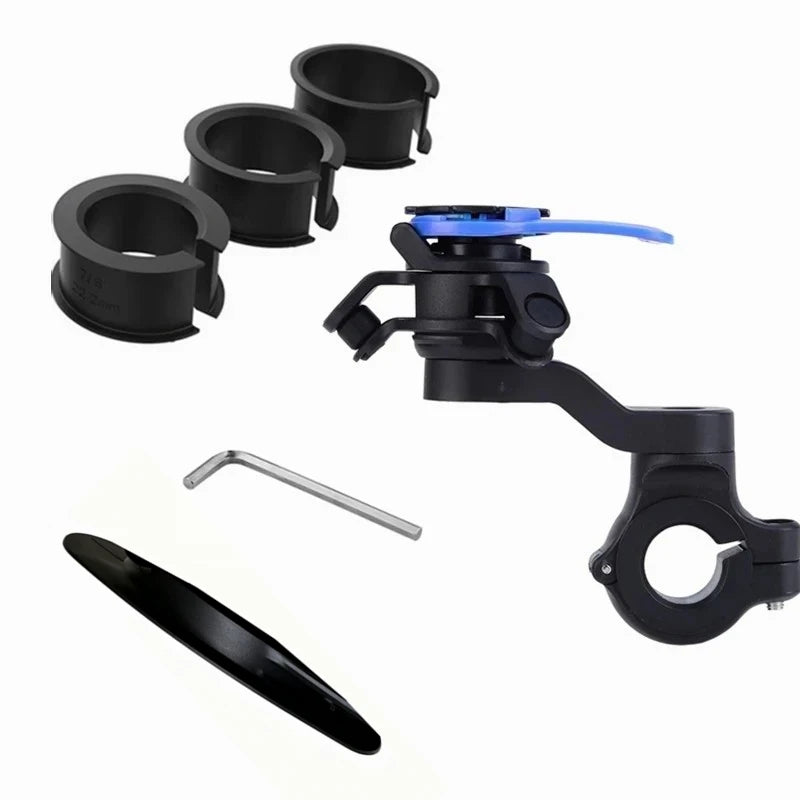 Support Téléphone Moto – Fixation Guidon (Rotation 360°)