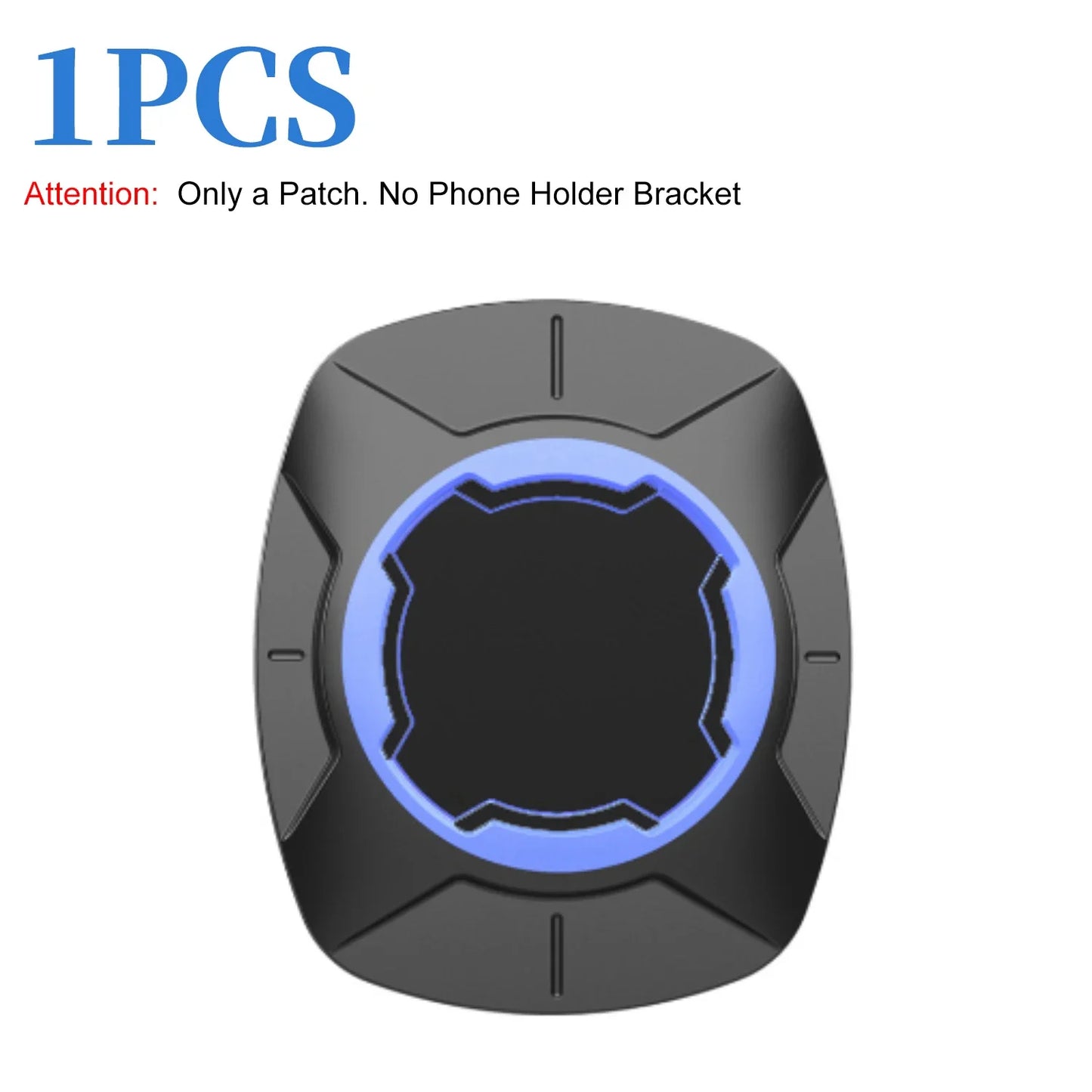 Patch Adhésif Support Téléphone Universel – Fixation Moto Vélo Rotative Antidérapante