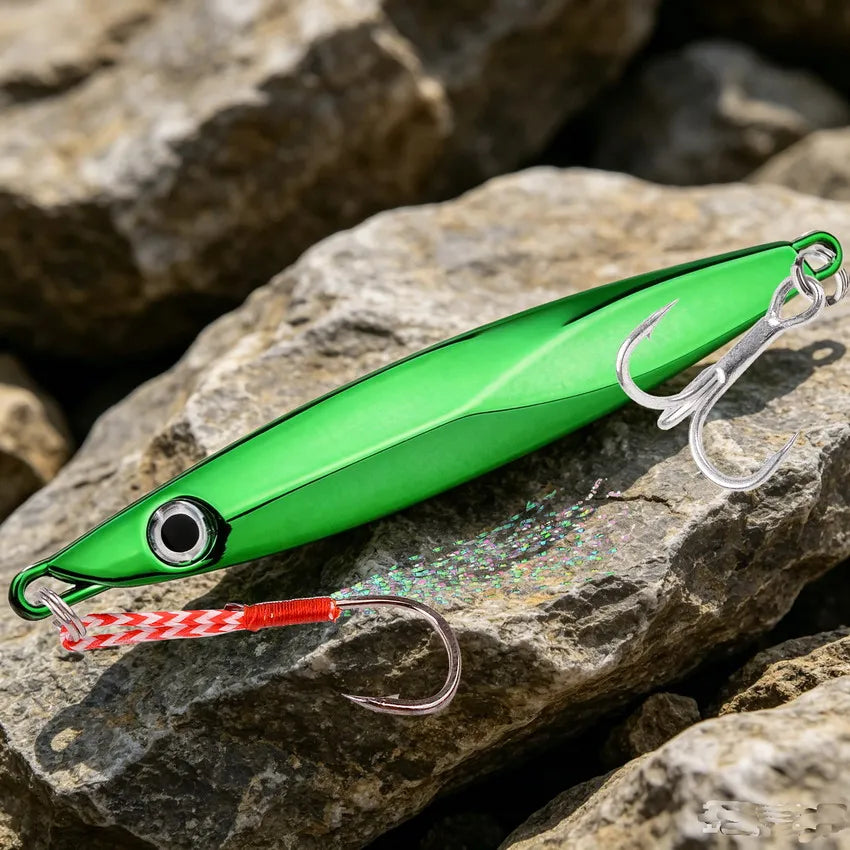 Leurre Jig Métallique Mer – 10 g à 40 g – Casting & Jigging pour Carnassiers