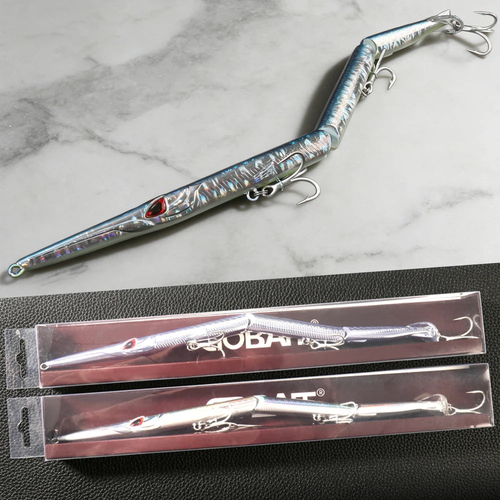 Leurre Poisson Articulé 25,5cm – Swimbait Multi Joint Slow Sinking Haute Efficacité