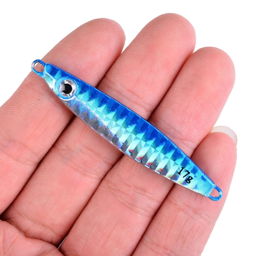 Metal Jig Fishing Lure 7g–40g – Leurres de pêche métal pour mer