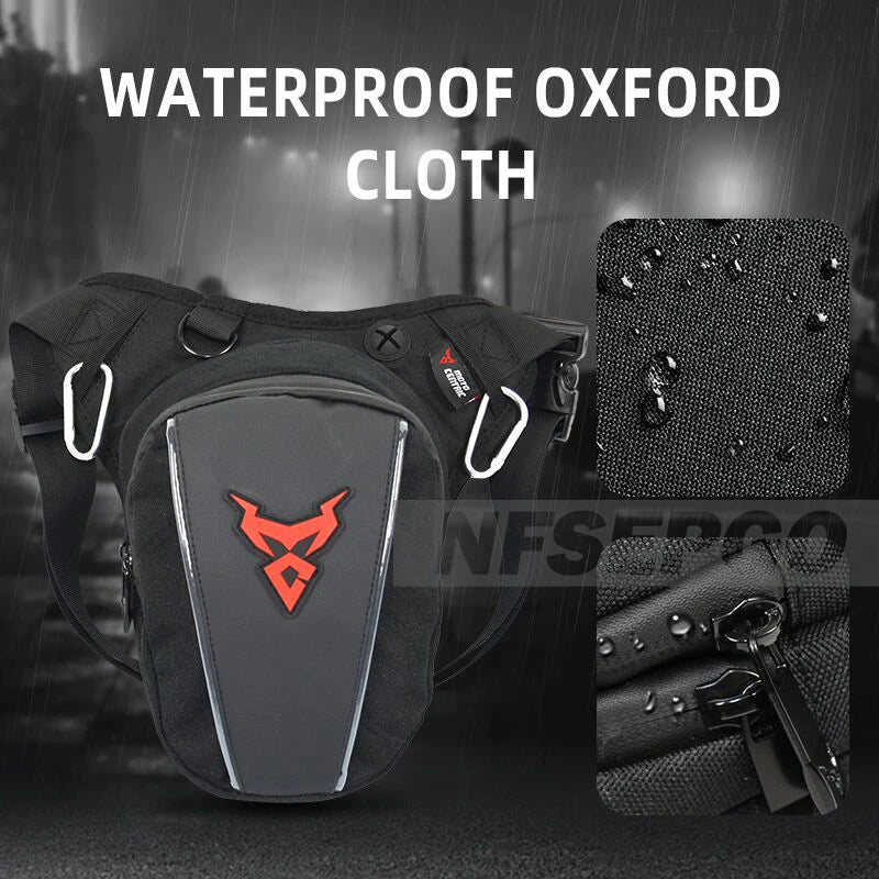 Sac de Jambe Moto Étanche – Sacoche de Cuisse Multifonction