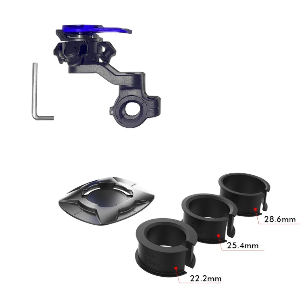 Support Téléphone Moto 360° Anti‑Vibration – Fixation Guidon Ultra Stable Haute Sécurité