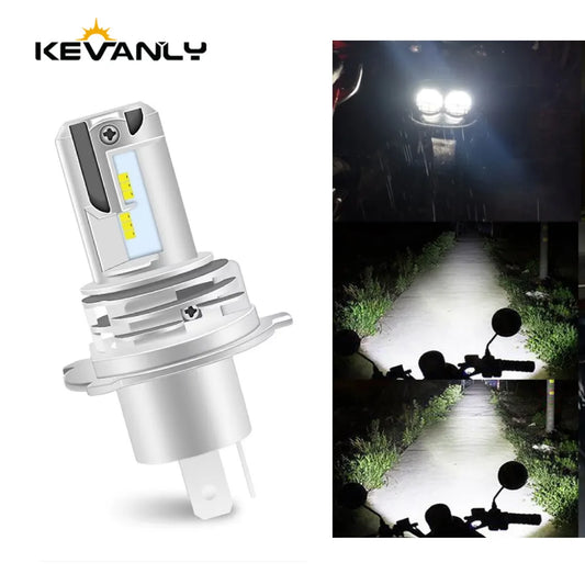 Ampoule LED H4 Moto – Feu Avant Haute Performance
