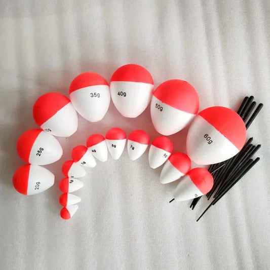 Flotteurs de Pêche EVA x5 – Bouées Flottantes Longue Distance pour Mer et Eau Douce