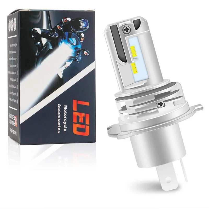 Ampoule LED H4 Moto – Feu Avant Haute Performance