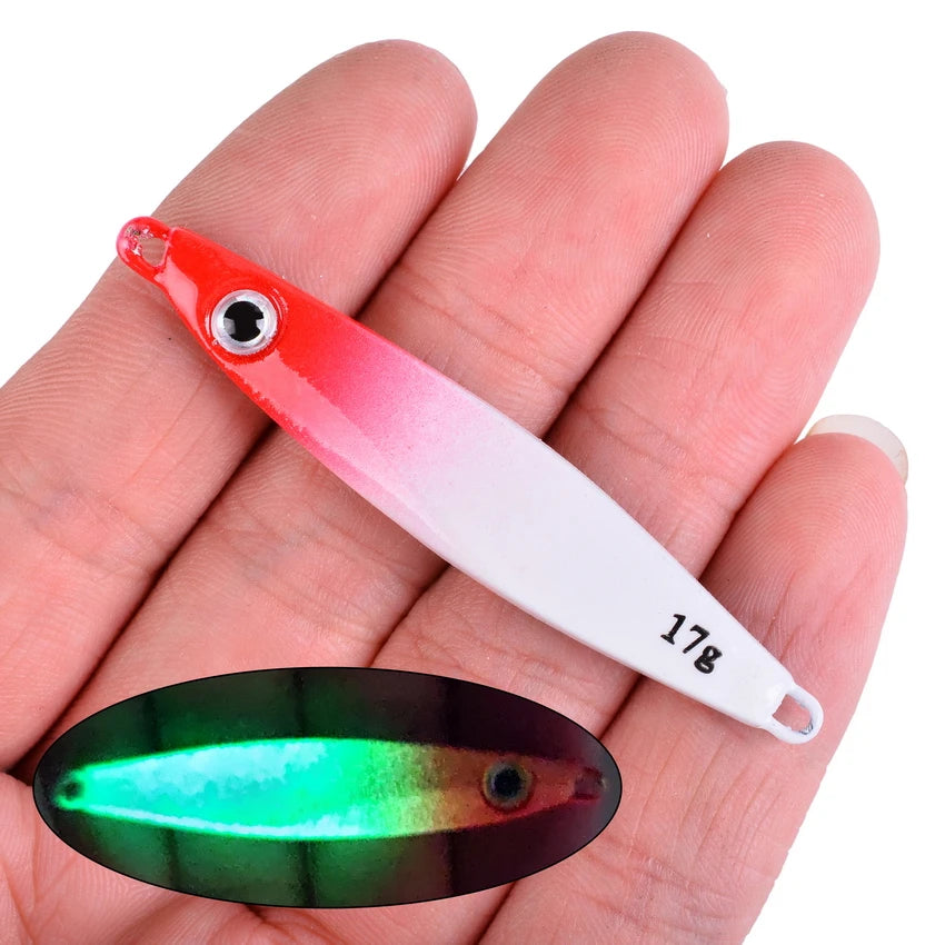 Metal Jig Fishing Lure 7g–40g – Leurres de pêche métal pour mer