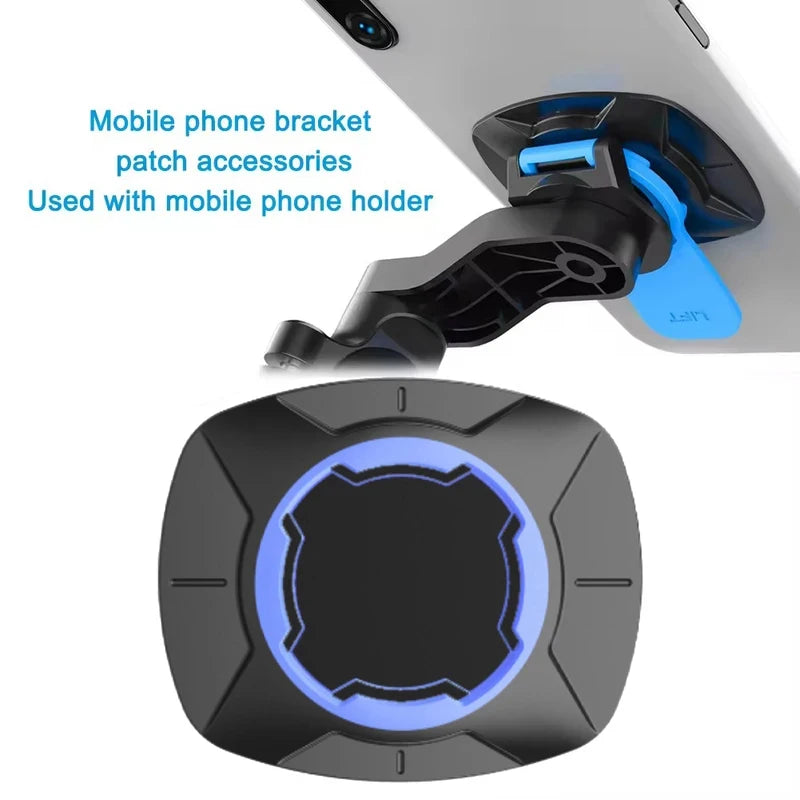 Patch Adhésif Support Téléphone Universel – Fixation Moto Vélo Rotative Antidérapante