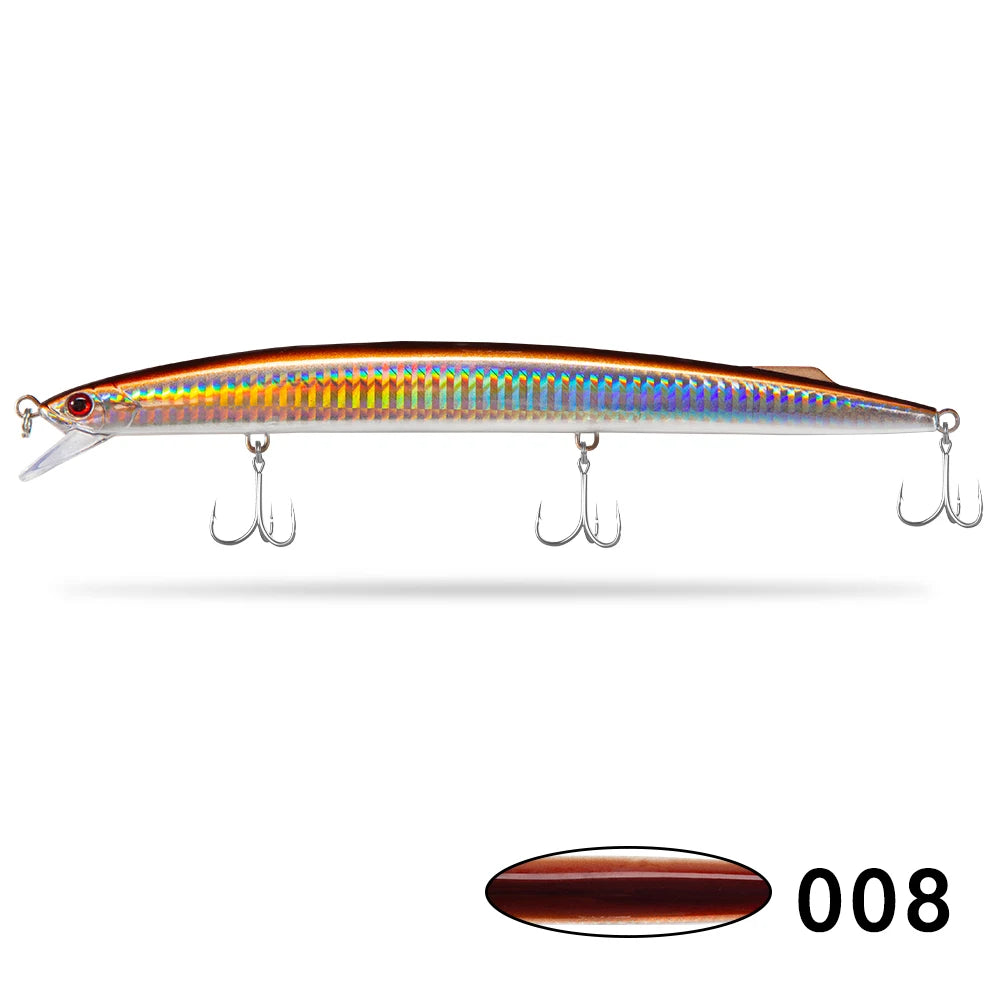D1 Sea Fishing Minnow 190mm – Leurres coulant haute performance