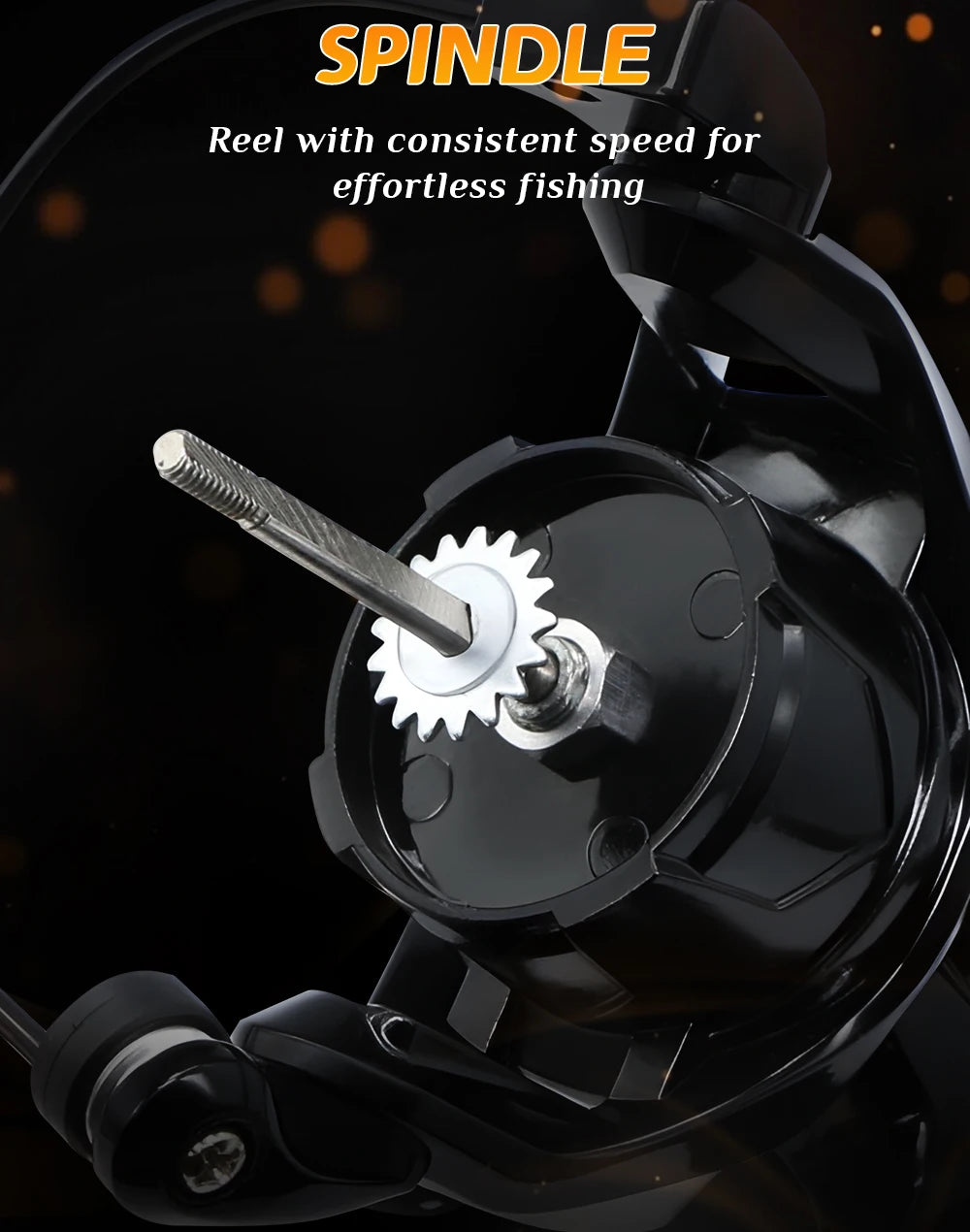 Moulinet Spinning Métal Rooblinos – Ratio 5.2:1 Haute Résistance Mer & Eau Douce