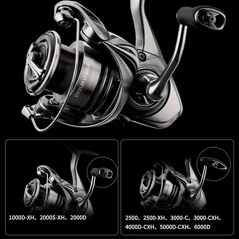 Moulinet DAIWA EXCELER LT – Léger & Puissant – Spinning Eau Douce et Mer
