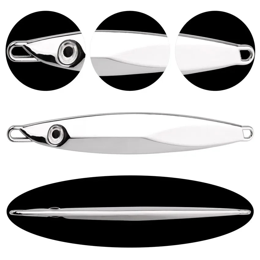 Leurre Jig Métallique Mer – 10 g à 40 g – Casting & Jigging pour Carnassiers