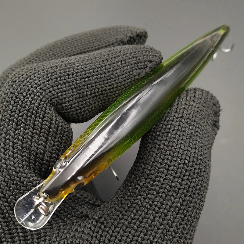 Lunker Floating Minnow 13cm 15.4g – Leurres de pêche flottants eau salée