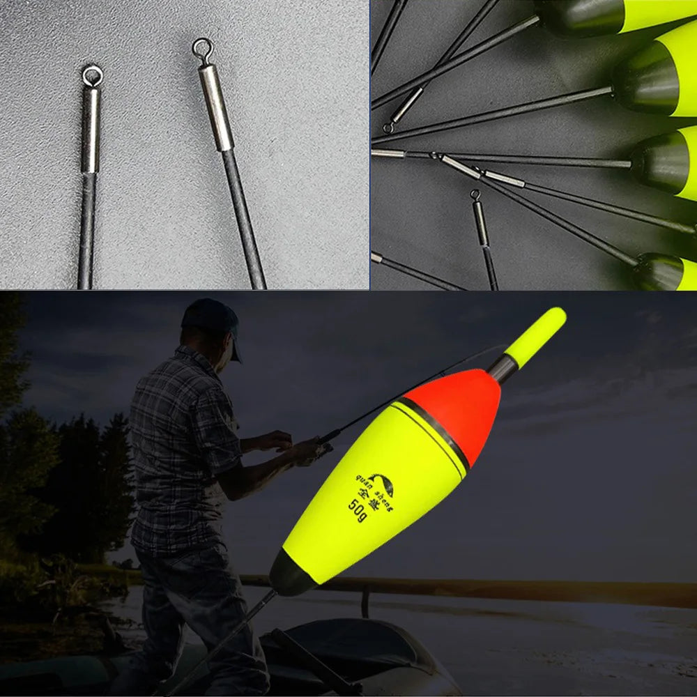 Flotteur LED Rechargeable GOBAIT – Bouée Électronique Pêche Nuit USB CR425 Haute Visibilité