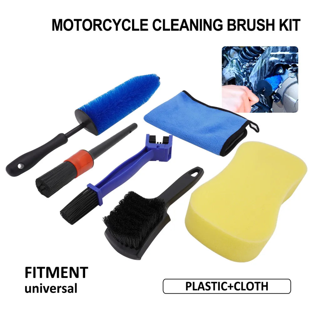 Support de nettoyage de pneus de moto, support de lavage portable à chaîne
