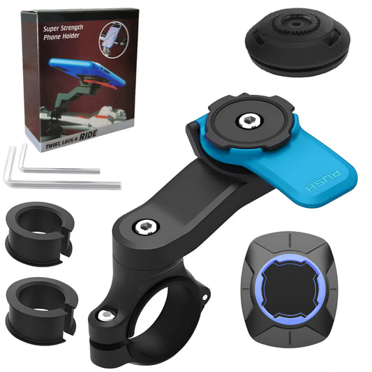 Support Téléphone Moto Anti‑Vibration – Fixation Universelle 4.7"-7.2" Ultra Stable