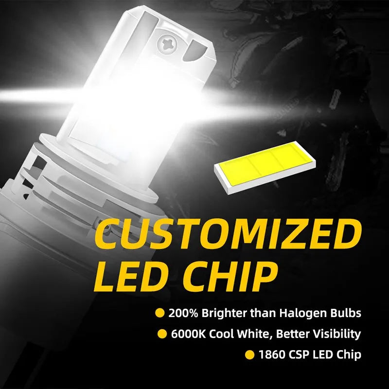 Ampoule LED H4 Moto – Feu Avant Haute Performance