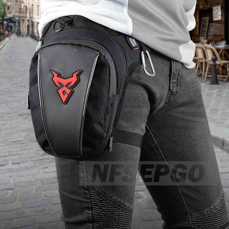 Sac de Jambe Moto Étanche – Sacoche de Cuisse Multifonction