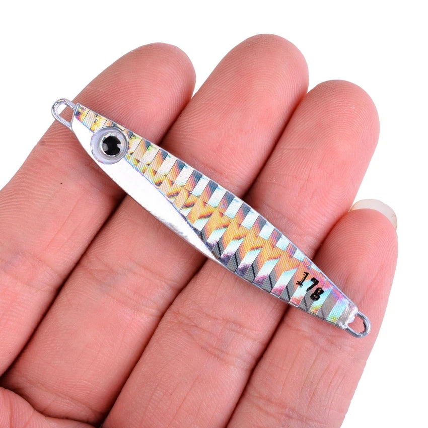 Metal Jig Fishing Lure 7g–40g – Leurres de pêche métal pour mer