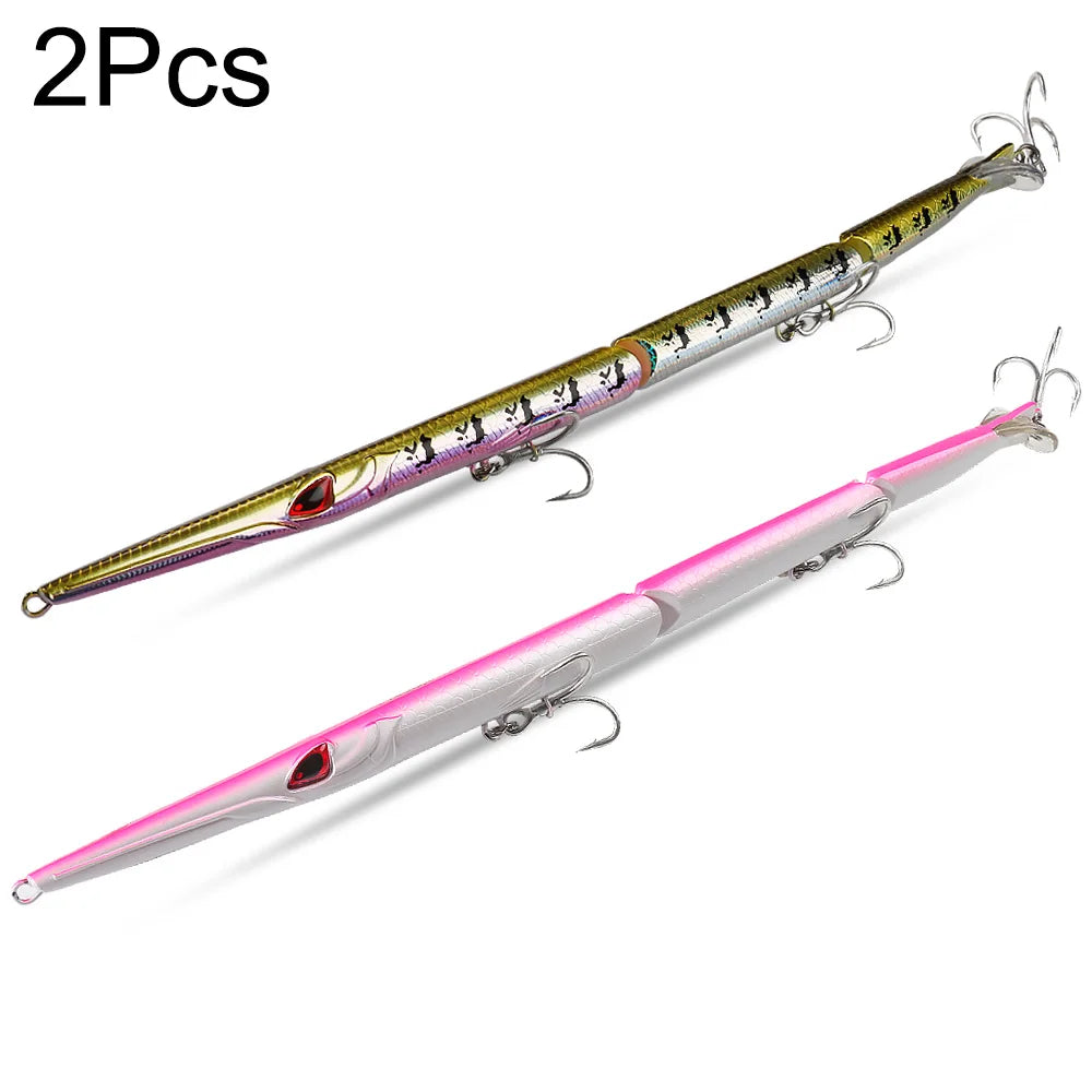 Leurre Poisson Articulé 25,5cm – Swimbait Multi Joint Slow Sinking Haute Efficacité