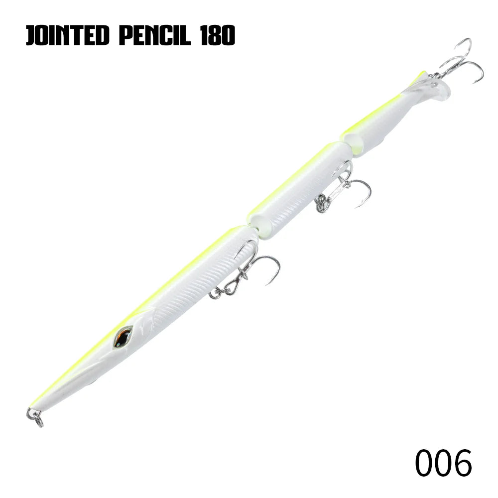 Leurre Swimbait 180mm Coulant – Poisson Articulé 3 Segments Pêche Gros Carnassiers